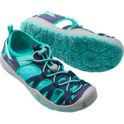 KEEN Moxie Kids Sandals - Dress Blue / Viridian -Camping Verkoop keen moxie youth dress blue viridian 1016351 5 817697