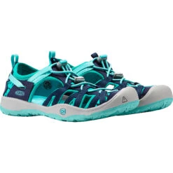 KEEN Moxie Kids Sandals - Dress Blue / Viridian -Camping Verkoop keen moxie youth dress blue viridian 1016351 6 817698