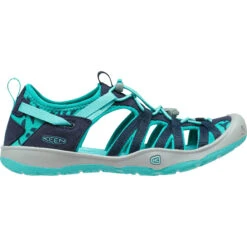 KEEN Moxie Kids Sandals - Dress Blue / Viridian