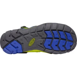 KEEN Seacamp II CNX Kids Sandal - Blue Depths / Chartreuse 5 KEEN Seacamp II CNX Kids Sandal - Blue Depths / Chartreuse -Camping Verkoop keen seacamp ii cnx y blue depths chartreuse 1022993 3 818993