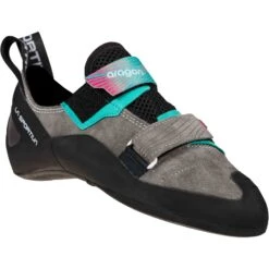 La Sportiva Aragon Klimschoenen Dames - Clay/Hibiscus -Camping Verkoop la sportiva aragon climbing shoes women 3 889503