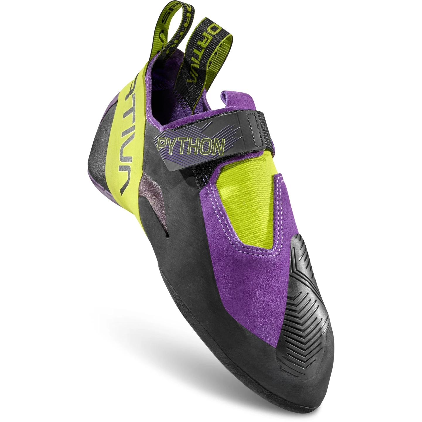 La Sportiva Python Klimschoenen - Purple/Lime Punch 5 La Sportiva Python Klimschoenen - Purple/Lime Punch - Image 5