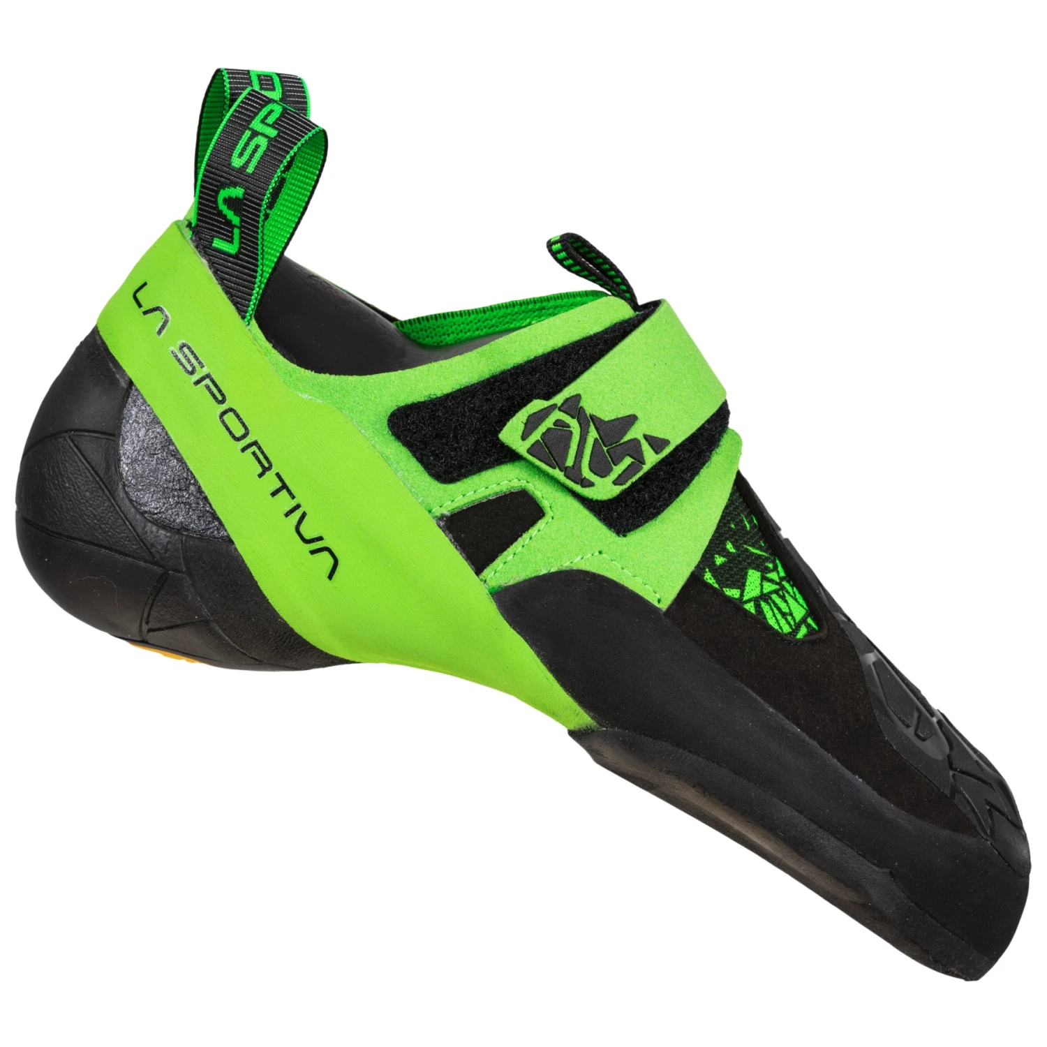 La Sportiva Skwama Vegan Klimschoenen - Black/Flash Green 1 La Sportiva Skwama Vegan Klimschoenen - Black/Flash Green