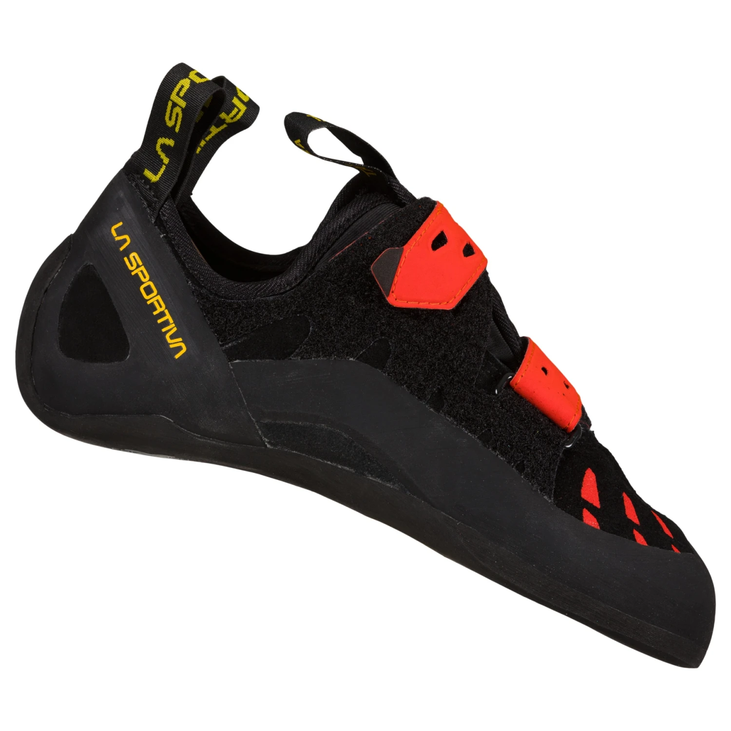 La Sportiva Tarantula Klimschoenen - Black/Poppy 1 La Sportiva Tarantula Klimschoenen - Black/Poppy