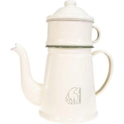 Nordisk Madam Blå Coffee Pot 1,5l - Cream 2022 -Camping Verkoop madam bla coffee pot 119093 nordisk enamel coffee pot creme 03 988876