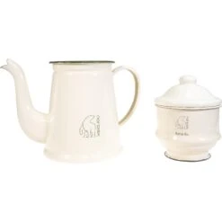 Nordisk Madam Blå Coffee Pot 1,5l - Cream 2022 -Camping Verkoop madam bla coffee pot 119093 nordisk enamel coffee pot creme 04 988877
