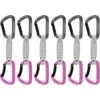 Mammut Workhorse Keylock 12 Cm Quickdraw Set - Set Van 6 - Grey-pink