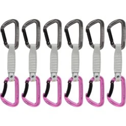 Mammut Workhorse Keylock 12 Cm Quickdraw Set - Set Van 6 - Grey-pink