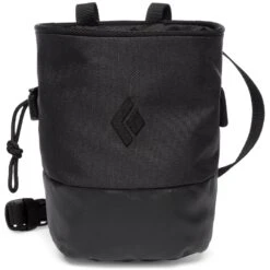 Black Diamond Mojo Zip Chalk Bag - M/L - Black