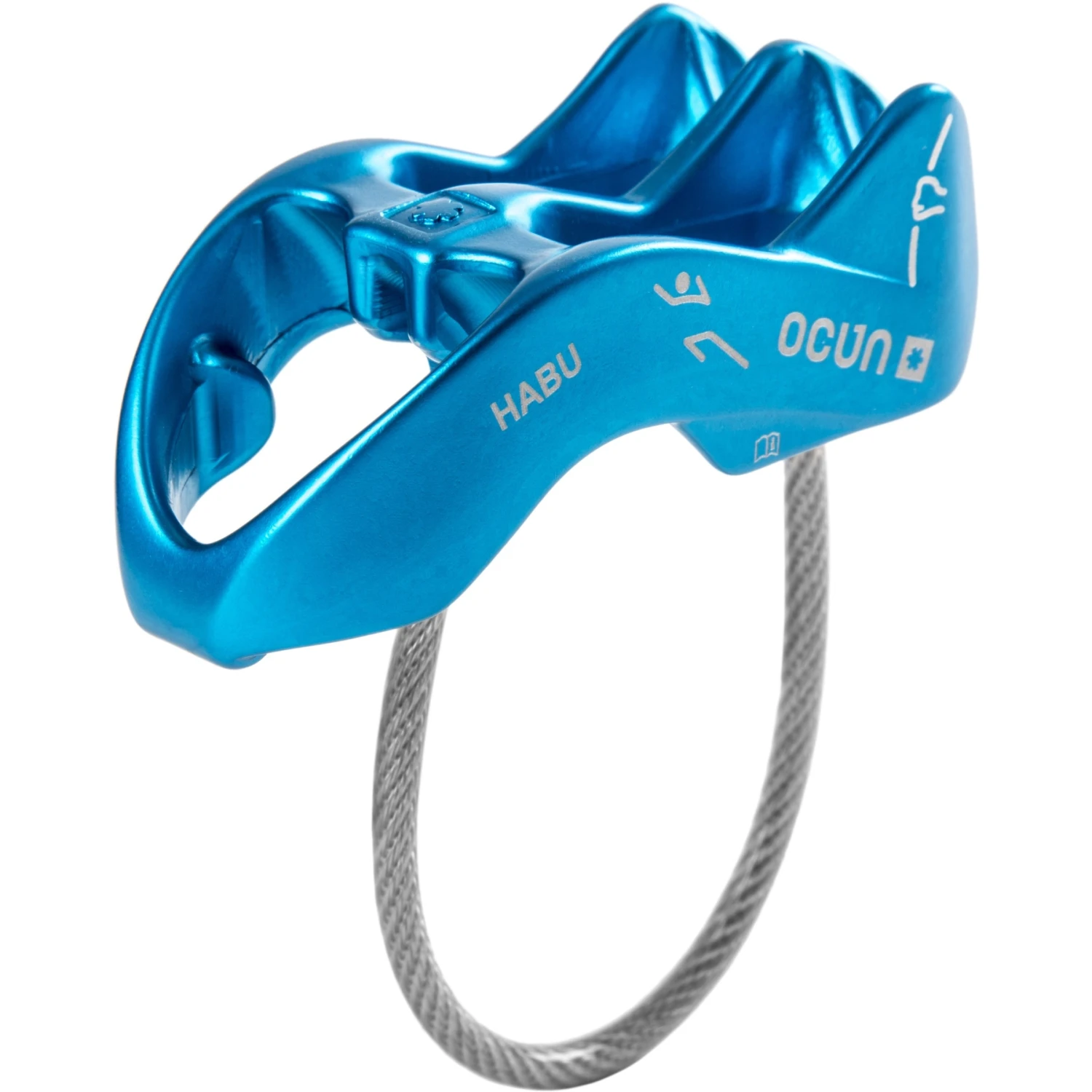 Ocun Ocún Habu - Belay And Rappel Device - Blue 1 Ocun Ocún Habu - Belay And Rappel Device - Blue