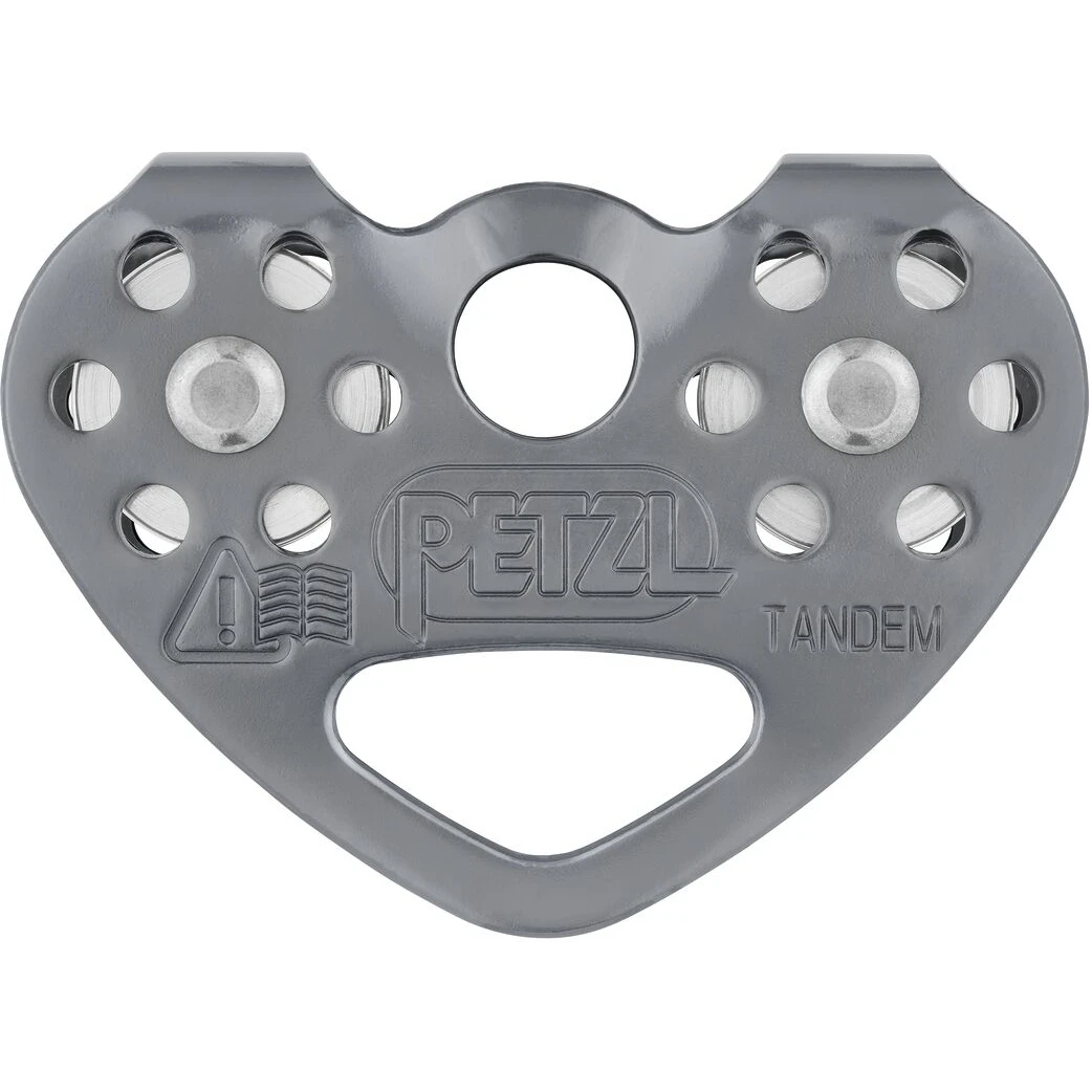 Petzl Tandem Speed Pulley - Dubbele Kabelpoelie 1 Petzl Tandem Speed Pulley - Dubbele Kabelpoelie