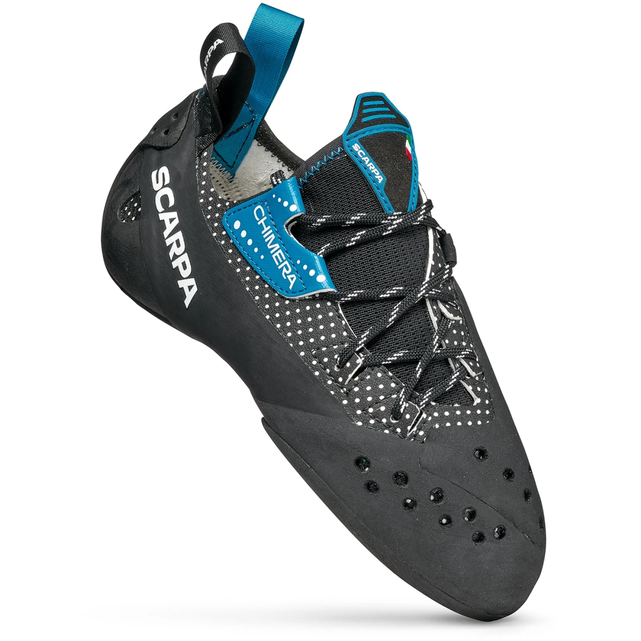 Scarpa Chimera Klimschoenen - Black/azure 1 Scarpa Chimera Klimschoenen - Black/azure
