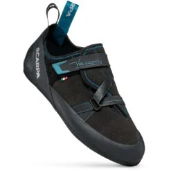 Scarpa Velocity Klimschoenen - Black/ottanio -Camping Verkoop scarpa velocity climbing shoes black ottanio 7 1027278