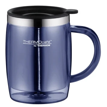 THERMOS® TC Desktop Cup 0.35L Thermo Mok - Middernachtblauw Gepolijst 1 THERMOS® TC Desktop Cup 0.35L Thermo Mok - Middernachtblauw Gepolijst