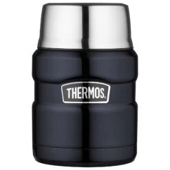 THERMOS® Stainless King Insulated Food Jar 0.47L - Midnight Blue Polished