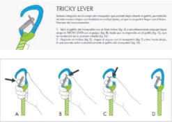 Climbing Technology Nimble Tricky Karabijnhaak + Lus -Camping Verkoop tricky 2e693fywnj nimble tricky karabiner schlinge fixit 3 esp 880956