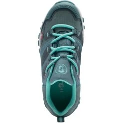 Trollkids Rondane Low Kinder Wandelschoenen - Glacier Green/Teal -Camping Verkoop trollkids rondane low kids hiker shoes glacier green teal 6 1429685