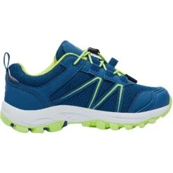 Trollkids Sandefjord Low Kinder Wandelschoenen - Petrol/Lime -Camping Verkoop trollkids sandefjord hiker low kids shoe petrol lime 4 1141859