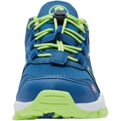 Trollkids Sandefjord Low Kinder Wandelschoenen - Petrol/Lime -Camping Verkoop trollkids sandefjord hiker low kids shoe petrol lime 5 1141858