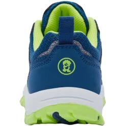 Trollkids Sandefjord Low Kinder Wandelschoenen - Petrol/Lime -Camping Verkoop trollkids sandefjord hiker low kids shoe petrol lime 6 1141857