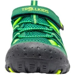 Trollkids Sandefjord Kinder Sandalen - Dark Green/Light Green -Camping Verkoop trollkids sandefjord kids sandals dark green light green 4 1430231