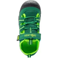 Trollkids Sandefjord Kinder Sandalen - Dark Green/Light Green -Camping Verkoop trollkids sandefjord kids sandals dark green light green 6 1430233