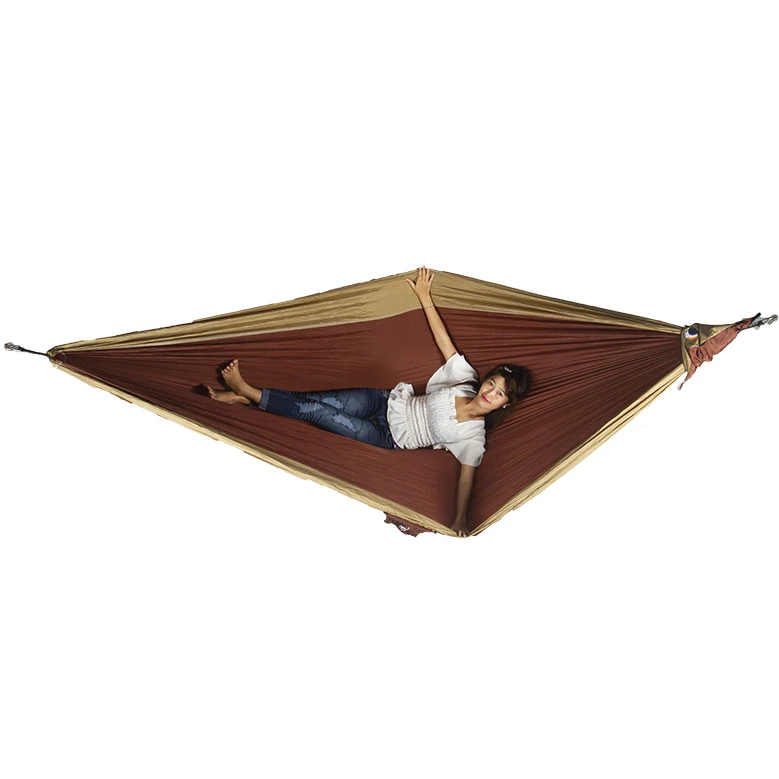 Ticket To The Moon Travel Hammock - King Size - Chocolate - Brown 2 Ticket To The Moon Travel Hammock - King Size - Chocolate - Brown - Image 2