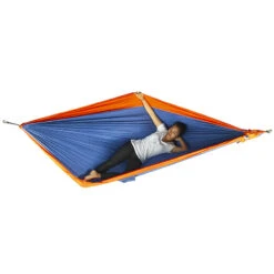 Ticket To The Moon Travel Hammock - King Size - Royal Blue - Orange -Camping Verkoop tttm kingsize hammock royalblue orange 02b 847166
